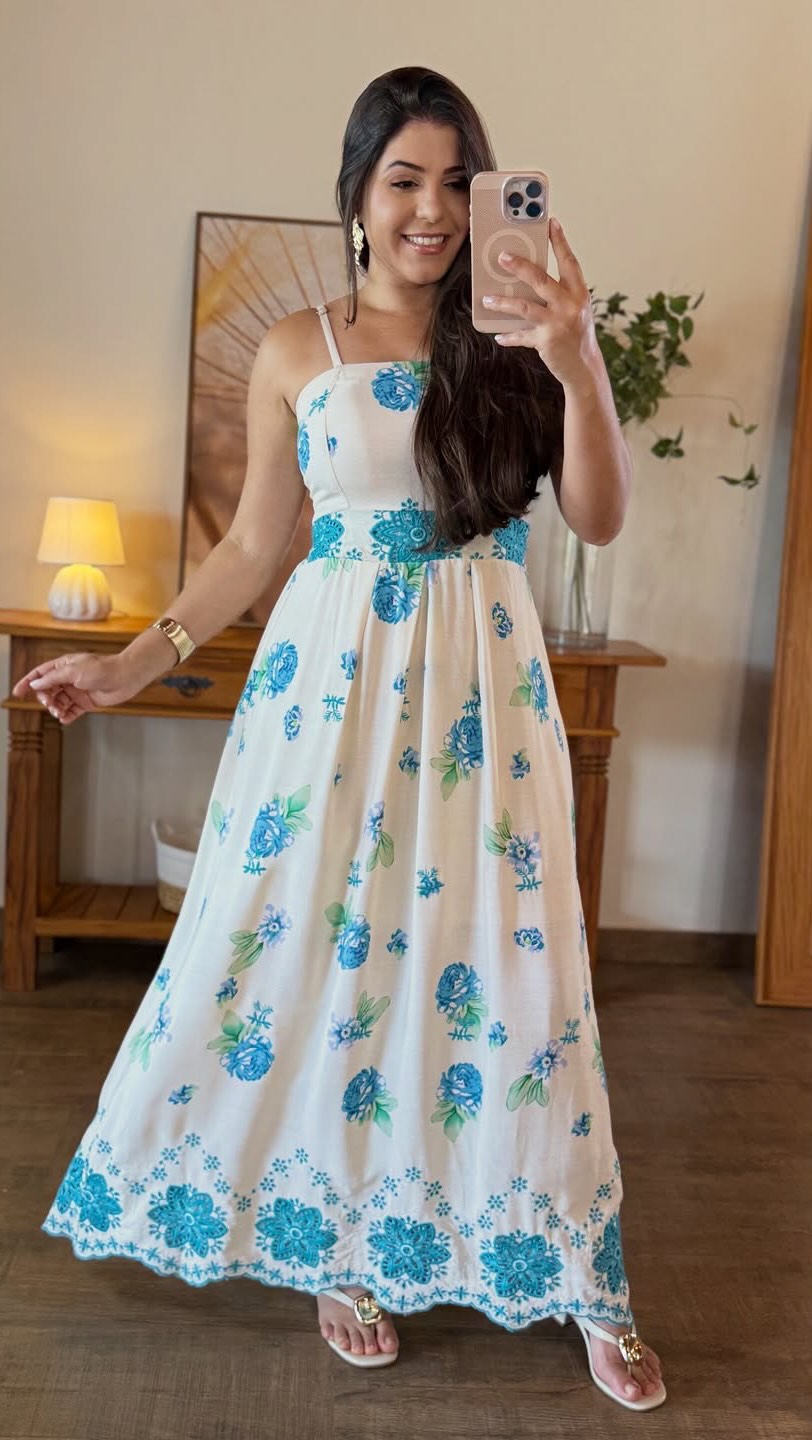 1215 | Vestido Floratta - Estampa Florência Mid